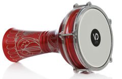 VATAN 112 KIRMIZI 2 NO ERZİNCAN İŞLEMELİ ALÜMİNYUM DARBUKA