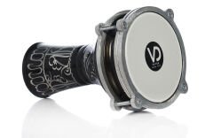 VATAN 110 SİYAH ERZİNCAN İŞLEMELİ MİNİ ALÜMİNYUM DARBUKA