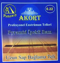 AKORT 0.22 PASLANMAZ  BAĞLAMA TELİ UZUN SAP
