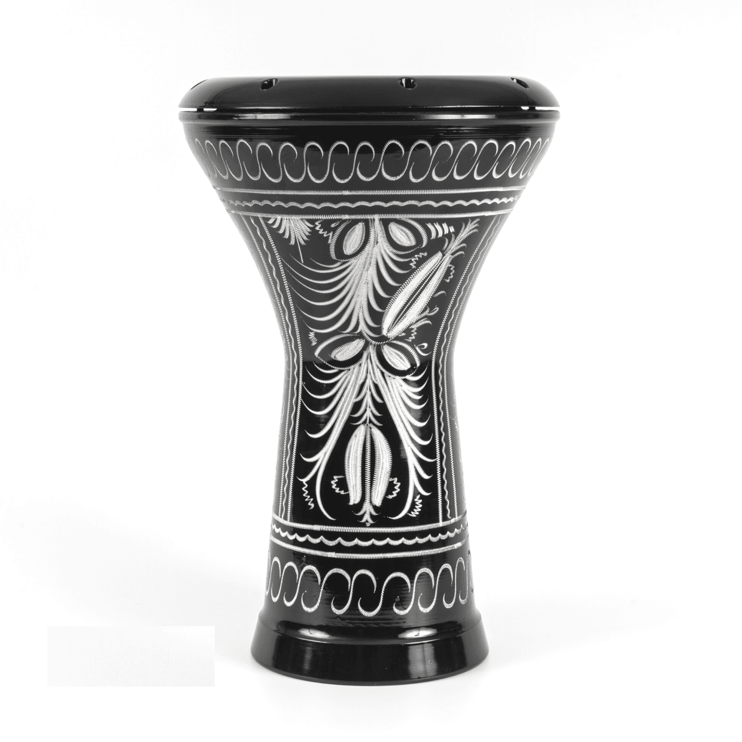 MASTERWORK ÇÖMLEK DARBUKA ERZİNCAN İŞLEMELİ SİYAH