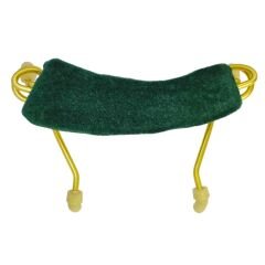 VBSR1214GR 1/2 ve 1/4 Keman Yastık Yastığı Yeşil Metal