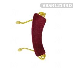 VBSR44RD 3/4 ve 4/4 Keman Yastık Yastığı Kırmızı Metal
