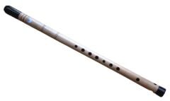 VERNİKLİ AHŞAP DİLSİZ KAVAL BÜYÜK RE SOL EL ÜSTTE 71 CM