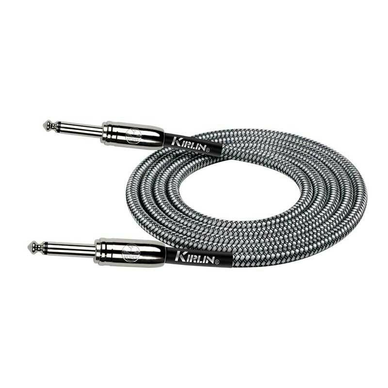 KİRLİN IWCX-201PN BK 6 METRE İP SARGILI SİYAH KABLO