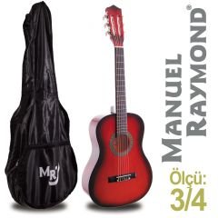 MRC87RB 3/4 Klasik Gitar Junior kırmızı