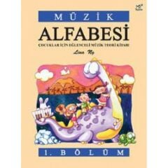 023-PMEM2200 MÜZİK ALFABESİ ÇOCUKLAR İÇİN EĞLENCELİ MÜZİK TEORI KİTABI 1. BOLUM