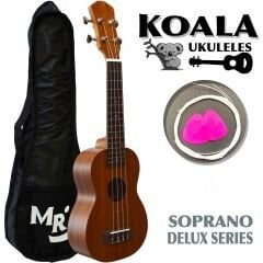 KA5215MS Delux Soprano Ukulele Seti