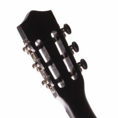 MRC275BKM 4/4 Klasik Gitar Mat Siyah Kılıflı