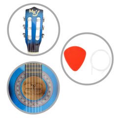 MRC275BLS 4/4 Klasik Gitar Mavi Kılıflı
