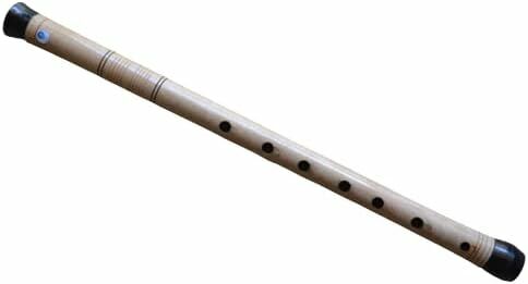 VERNİKLİ HORLATMALI FLÜT KAVAL Sİ - 40 CM - DİLLİ DÜDÜK