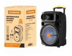 D-SOUND XP-12PA 12 ''TAŞINABİLİR ŞARJLI HOPARLÖR