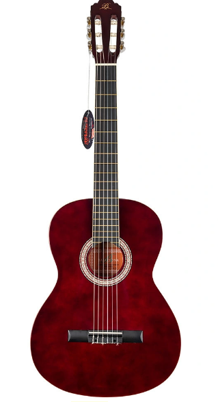 BARCELONA LC 3900 TR KLASİK GİTAR KIRMIZI 4/4