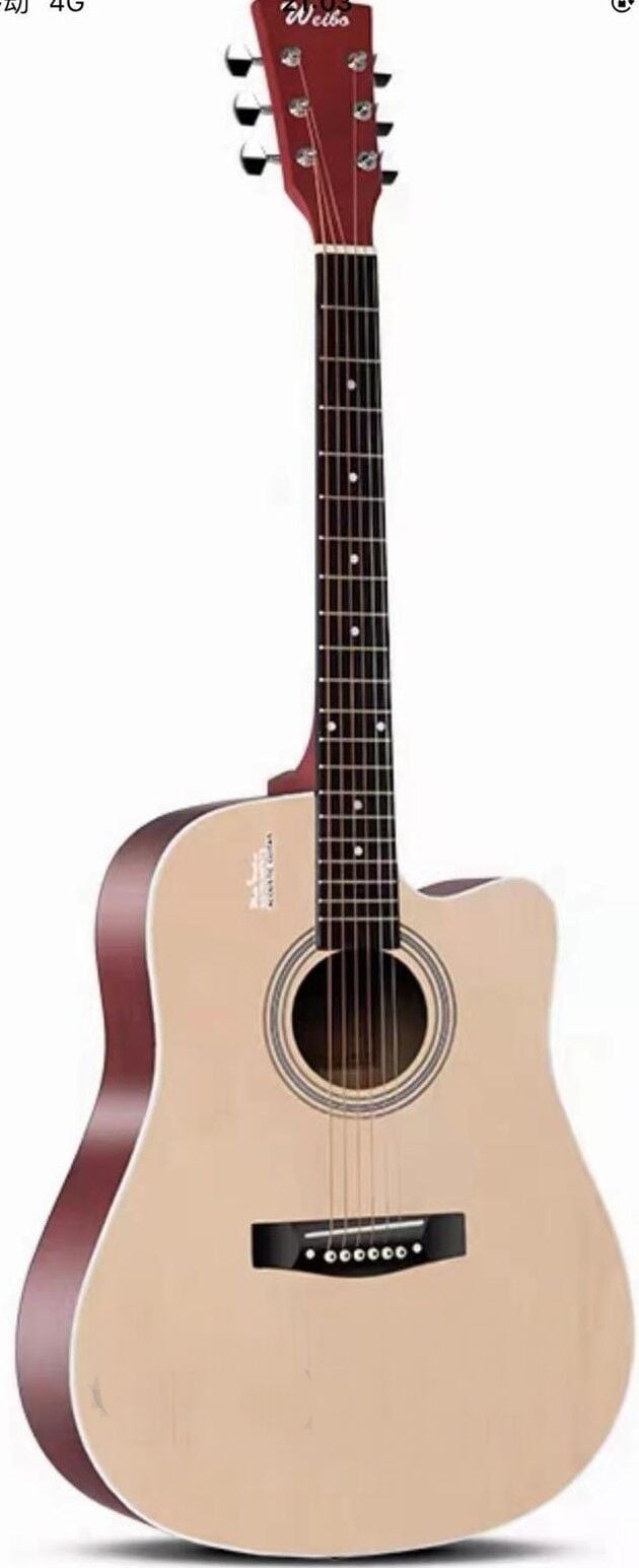 WEİBO W41-NT AKUSTİK GİTAR NATUREL