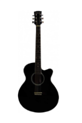MASTERWORK MWA-4000CE BK ELEKTRO AKUSTİK GİTAR SİYAH