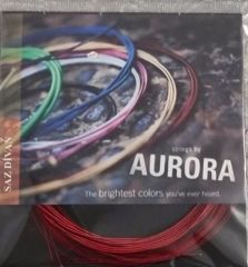 AURORA 0.25 DİVAN BAĞLAMA TELİ KIRMIZI BAMLI