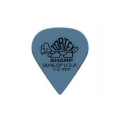 412P1.00 JİM DUNLOP TORTEX SHARP 1.00 MM MAVİ PENA