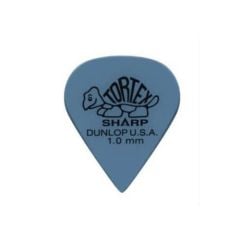 412P1.00 JİM DUNLOP TORTEX SHARP 1.00 MM MAVİ PENA