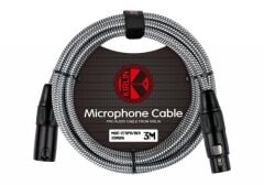 KİRLİN MWC-270PB 3 METRE ÖRGÜLÜ MİKROFON KABLOSU