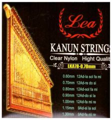 LEA LKA-78 KANUN TELİ TAKIM CLEAR NYLON