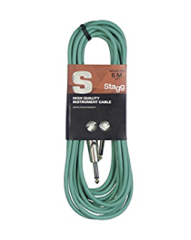 STAGG SGC6DL CGR 6 METRE ENSTRÜMAN KABLOSU MAVİ