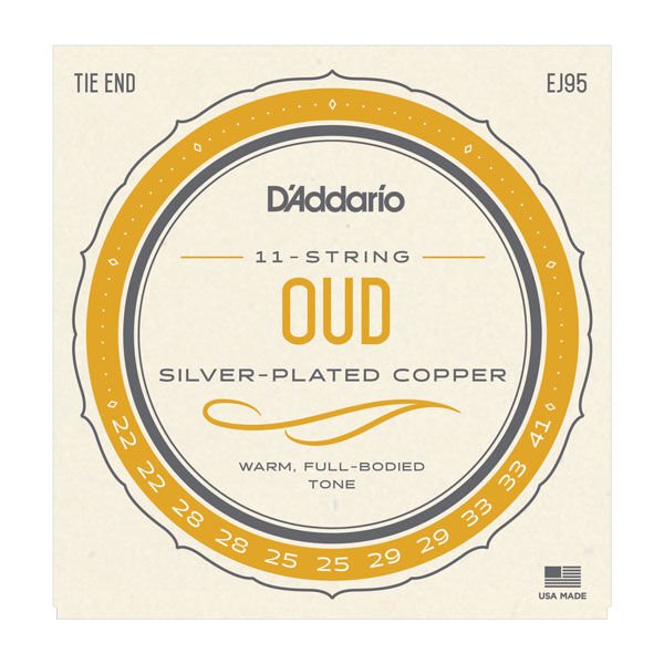 DADDARİO EJ95 SİLVERPLATED WOUND TAKIM TEL UD TELİ