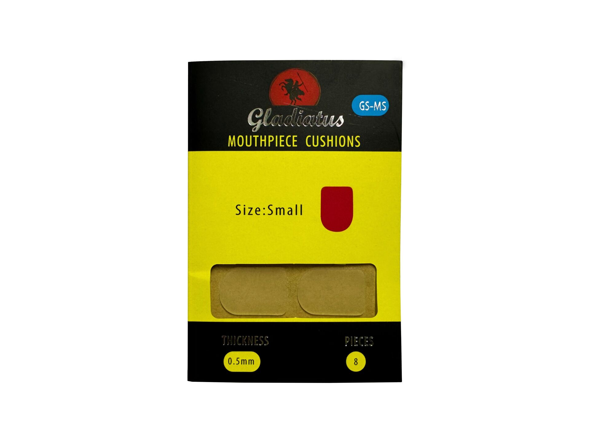 GLADİATUS SCA-301 KLARNET DİŞLİK 8'Lİ ŞEFFAF 5MM