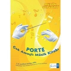 056-PMEM1000 PORTE ÇOK AMAÇLI MÜZİK DEFTERİ 1-4 SINIFLAR İÇİN