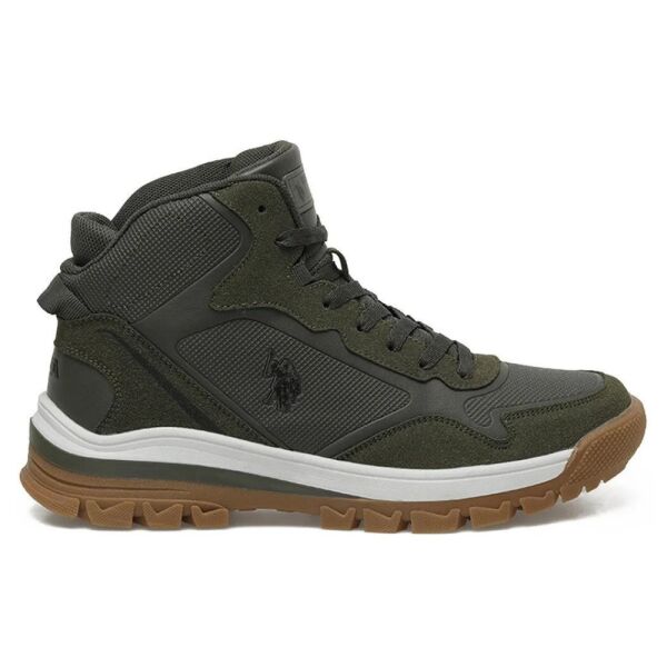U.S Polo Assn Sagan Hi 3PR Haki Erkek Outdoor Bot