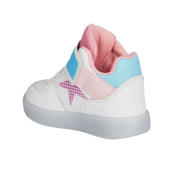 Vicco Magic 220.B20k.106 Beyaz-Pembe Bebe Işıklı Bot