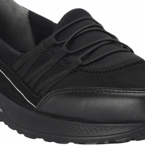 Forelli 46704-G Riba Siyah Kadın Comfort Deri Ayakkabı