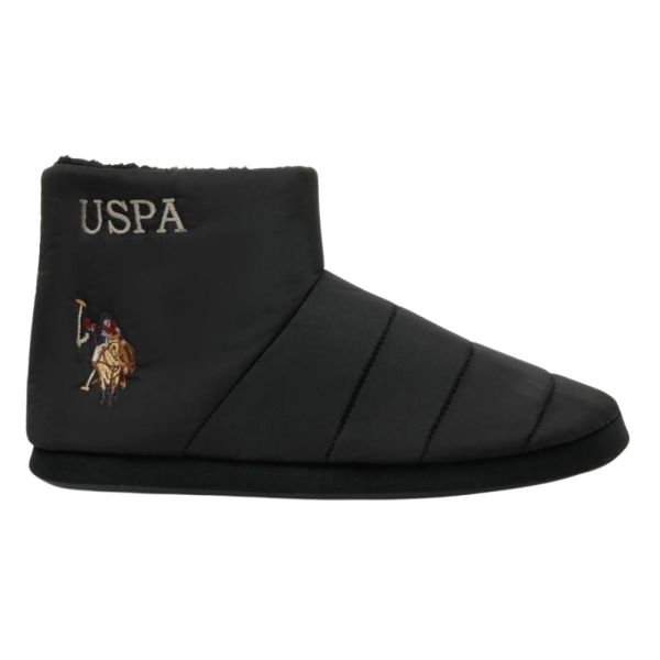 U.S Polo Assn Solari 2PR Siyah Erkek Ev Botu