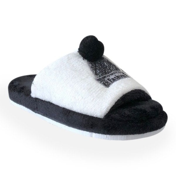 Cex Fashion 1PR Siyah Kadın Ev İçi Terlik