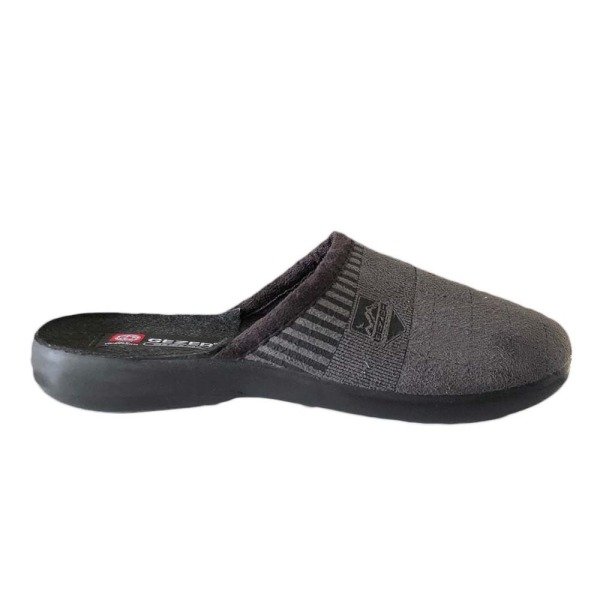 Gezer 13616 Gri Erkek Kışlık Ev İçi Terlik