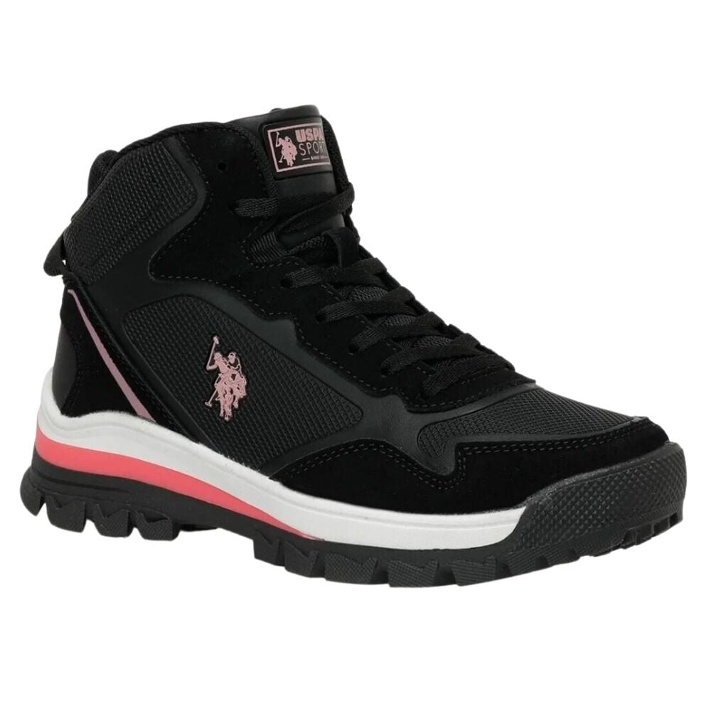 U.S Polo Assn Sagan Hi 3PR Siyah Kadın Outdoor Bot