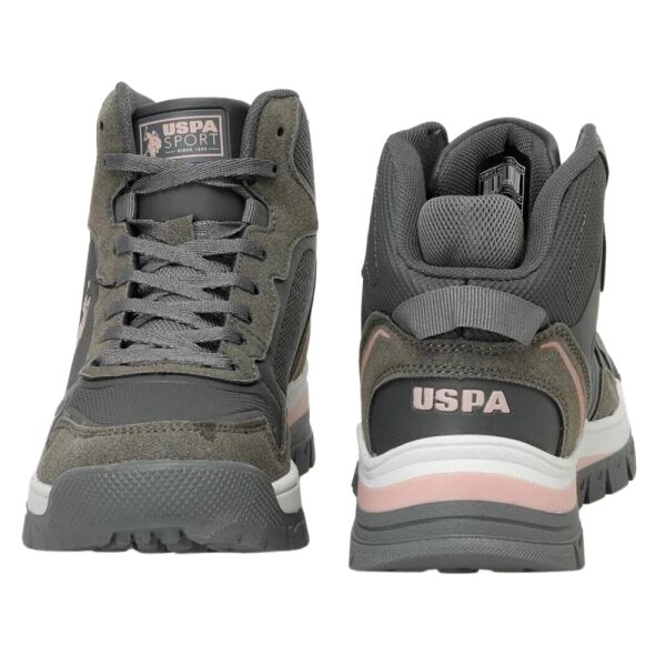 U.S Polo Assn Sagan Hi 3PR Gri Kadın Outdoor Bot