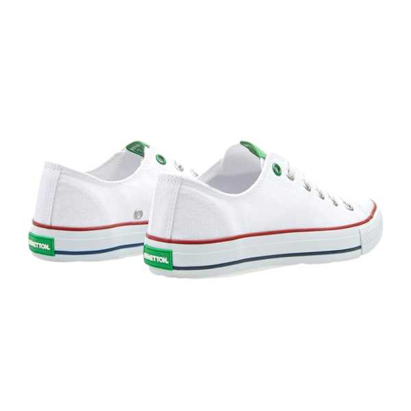 Benetton BN-30196 Beyaz Kadın Spor Ayakkabı