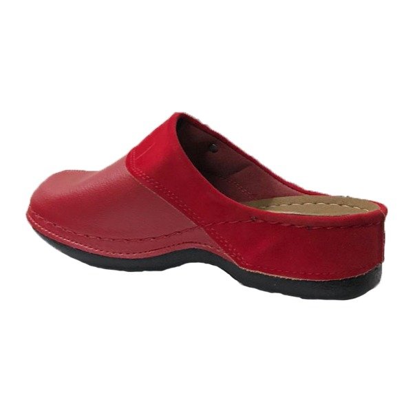 Mulex 2551 Kırmızı Kadın Hastane/Hemşire Comfort Sabo Terlik