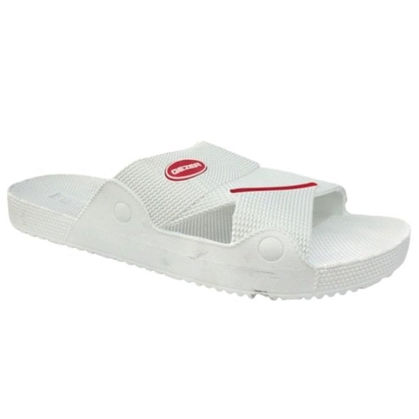 Gezer 8025 Beyaz Erkek Kaydırmaz Taban Banyo Terlik