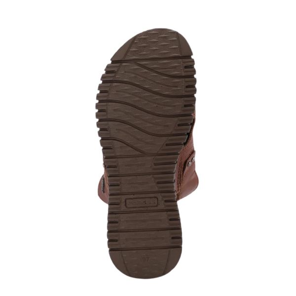 Forelli 38507 Alice-G Taba Kadın Comfort Deri Sandalet