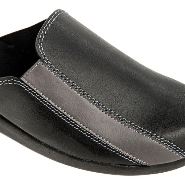 Muya 31805 Brant Siyah Erkek Ev İçi Terlik