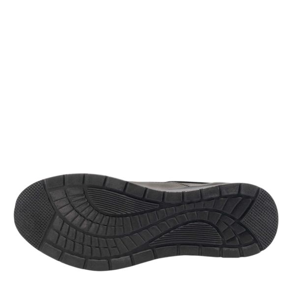 Forelli 21308-H Elinor Siyah Kadın Comfort Deri Ayakkabı