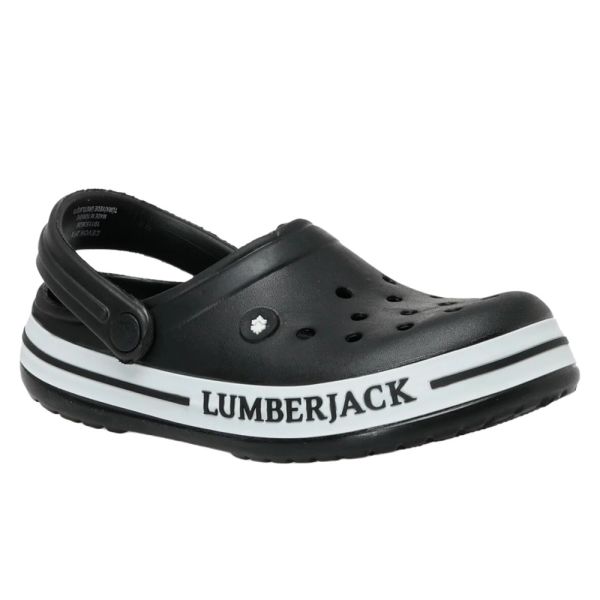 Lumberjack Devon 2FX Siyah Kadın Sabo Terlik Sandalet