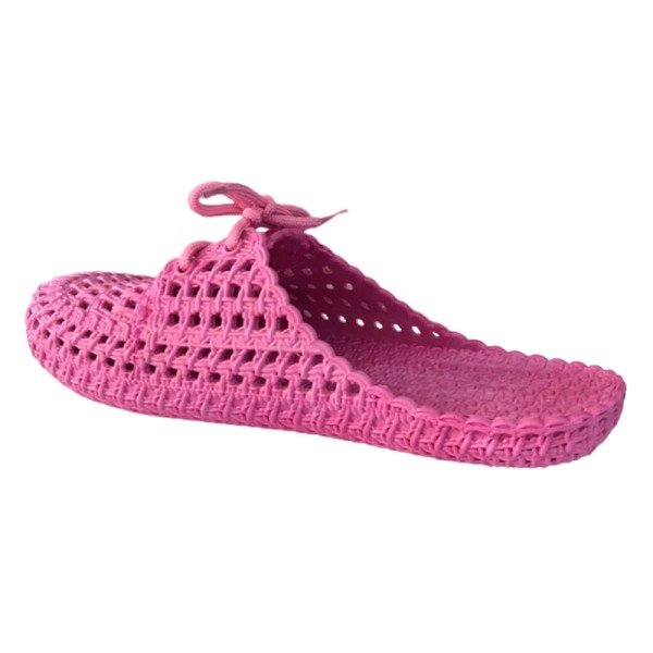 Gezer 12497 Pembe Kadın Kaydırmaz Örgü Terlik