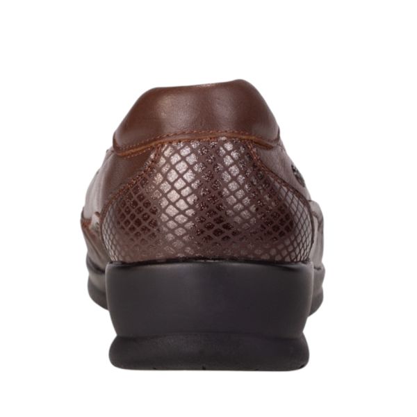 Forelli 55022-H Lina Taba Kadın Comfort Deri Ayakkabı