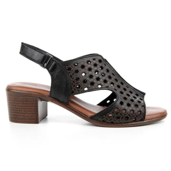 Hush Puppies 624216 Fito Siyah Kadın Anatomik Sandalet