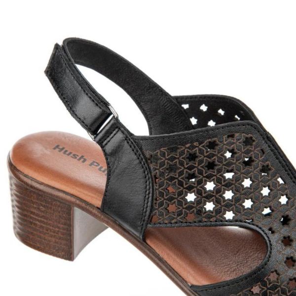 Hush Puppies 624216 Fito Siyah Kadın Anatomik Sandalet