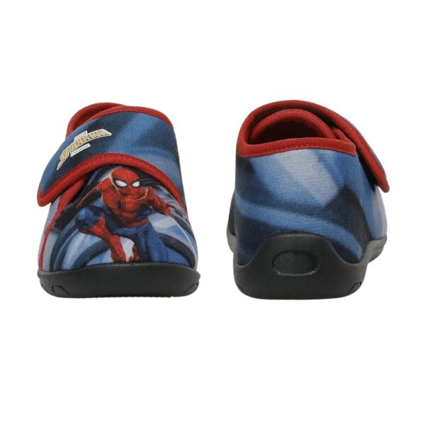 Spiderman Capes 3PR Mavi Çocuk Kreş/Anaokulu Panduf