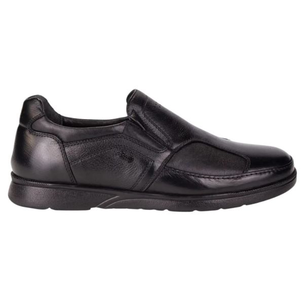 Forelli 32606-H Hoka Siyah Erkek Comfort Deri Kemik Ayakkabısı