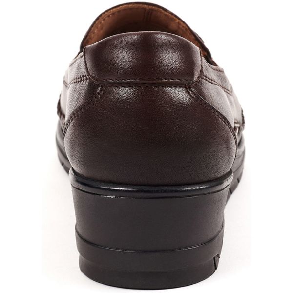 Forelli 25182-H Moriza Kahve Kadın Comfort Deri Ayakkabı 38