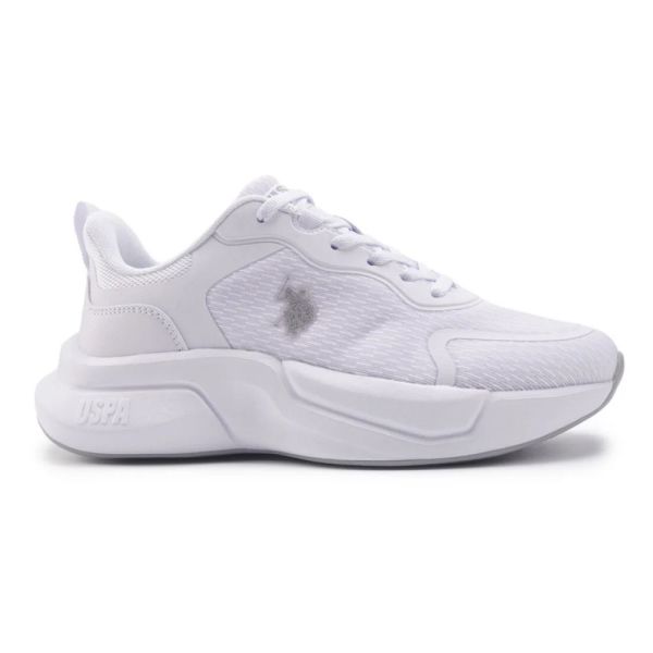 U.S Polo Assn Willy Wmn 4FX Beyaz Kadın Spor Ayakkabı